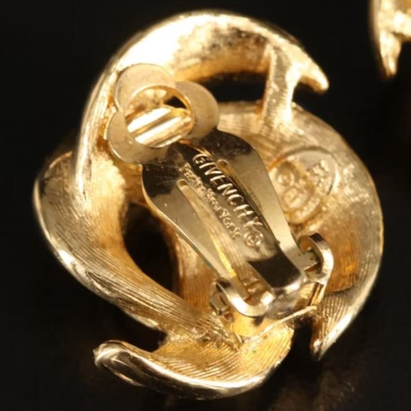 Givenchy Clip-On Earrings - Picture 1 of 4